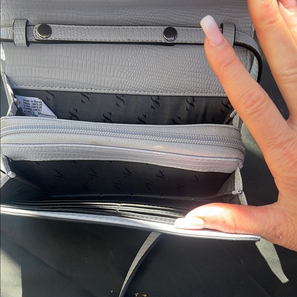 Victoria Secret Gray Crossbody Bag - Picture 3 of 8